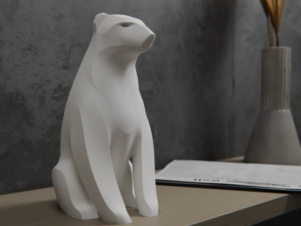 Polar Bear Sculpture
