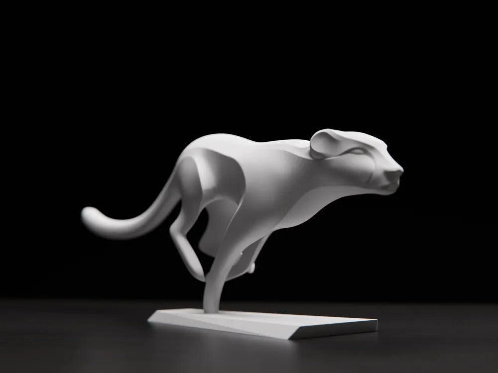 Cheetah Sculpture