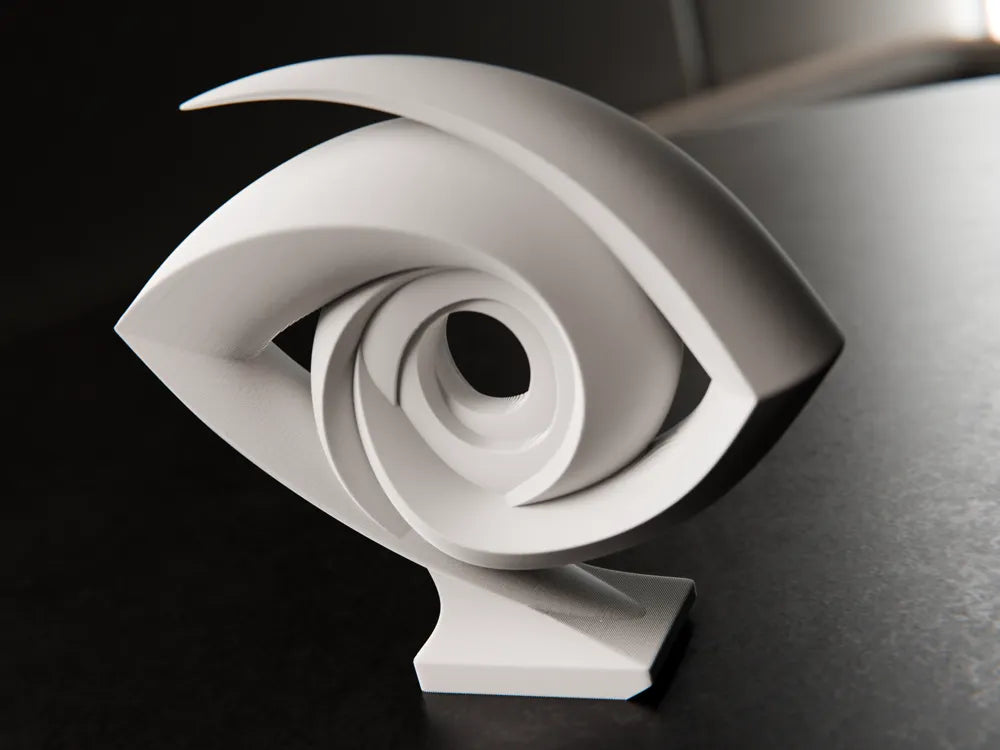 Vortex Eye Sculpture